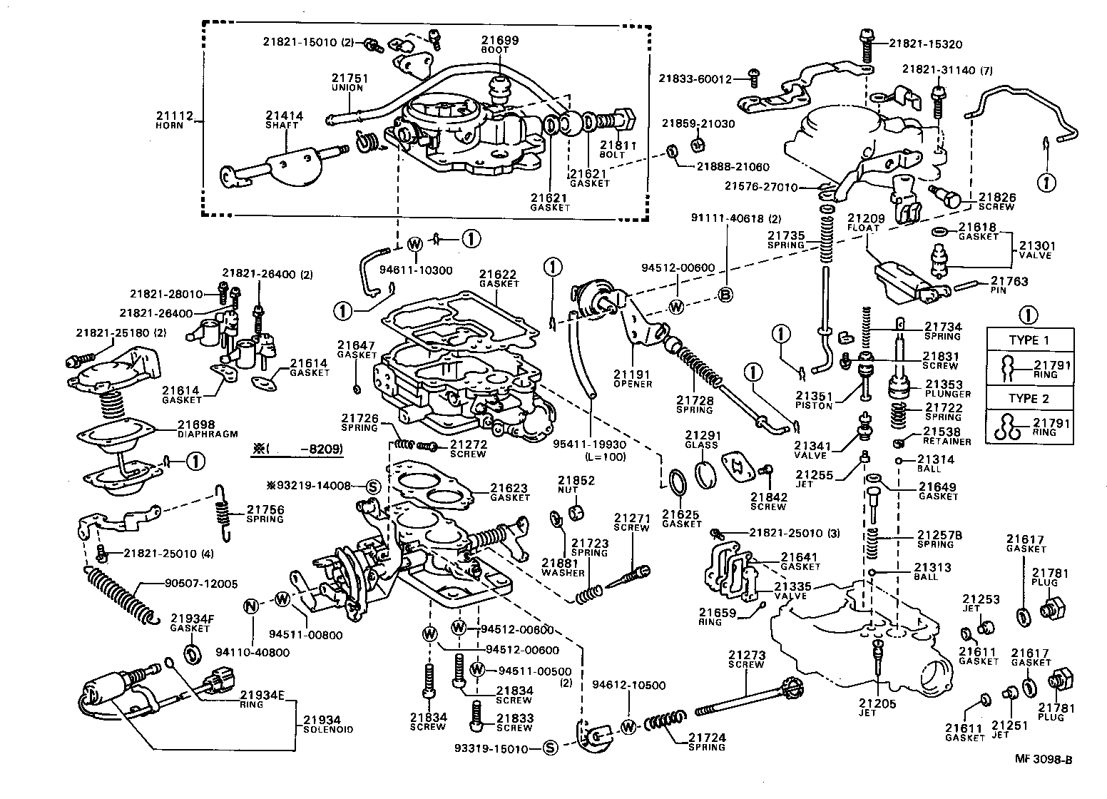 21273-14130 SCREW, THROTTLE ADJUSTING product image