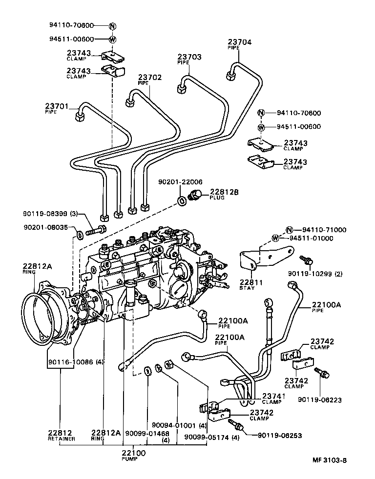22010-78021 PUMP ASSY, INJECTION OR SUPPLY product image