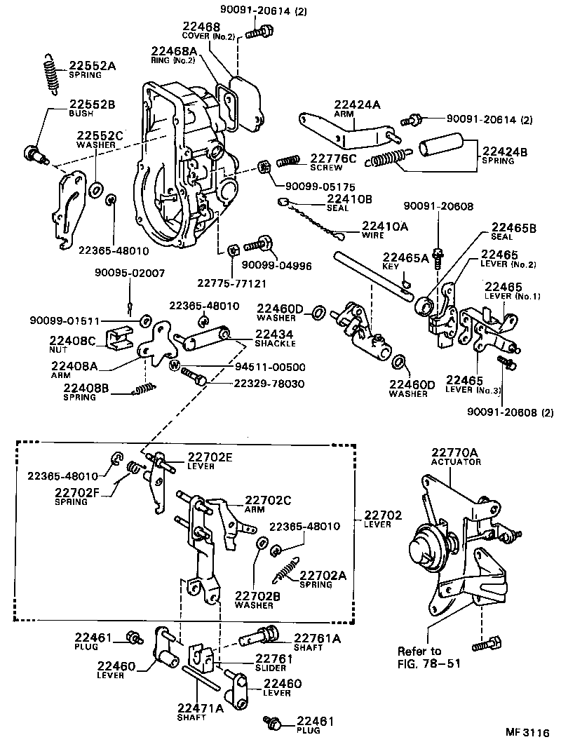 22410-78010 GOVERNOR ASSY, INJECTION PUMP MECHANICAL product image