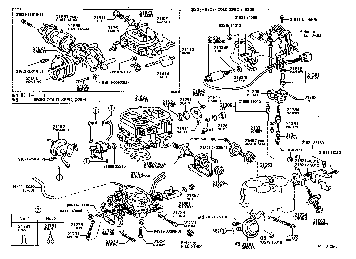 21015-63020 HOUSING SUB-ASSY, COIL product image