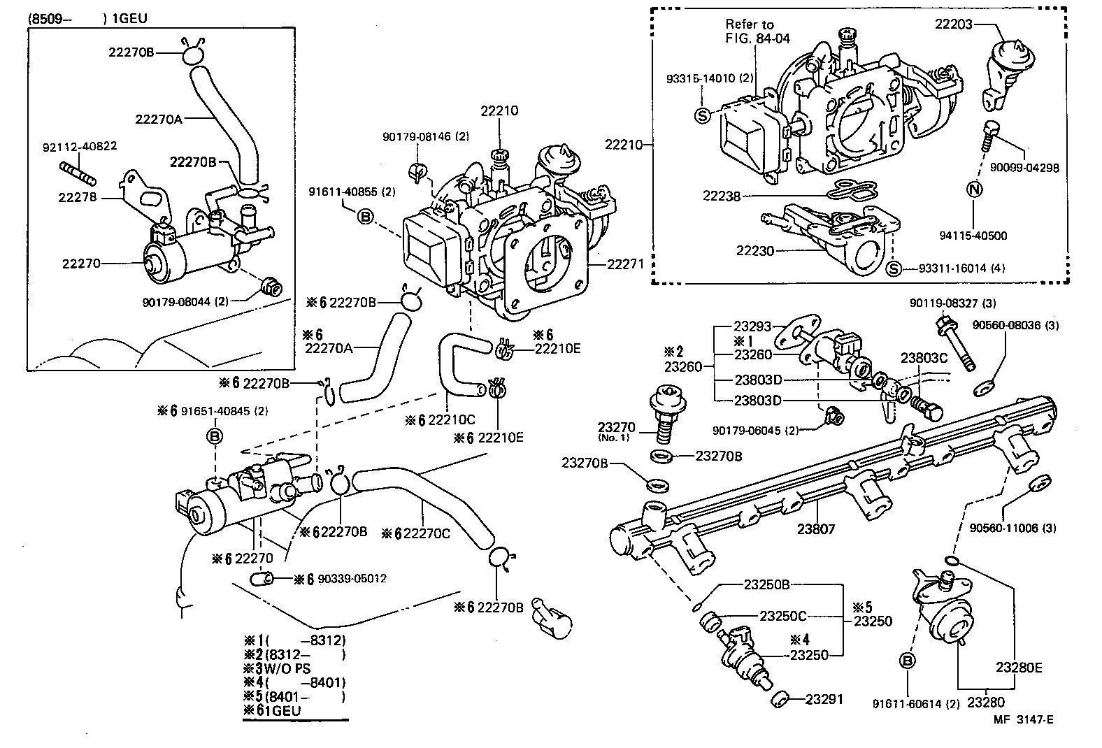 22210-43290 BODY ASSY, THROTTLE product image