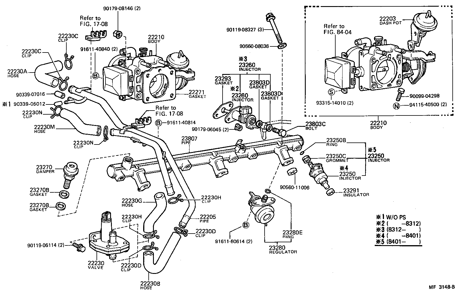 22210-43290 BODY ASSY, THROTTLE product image