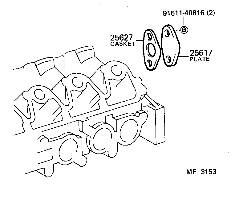 90116-08027 BOLT, STUD(FOR EGR VALVE) product image