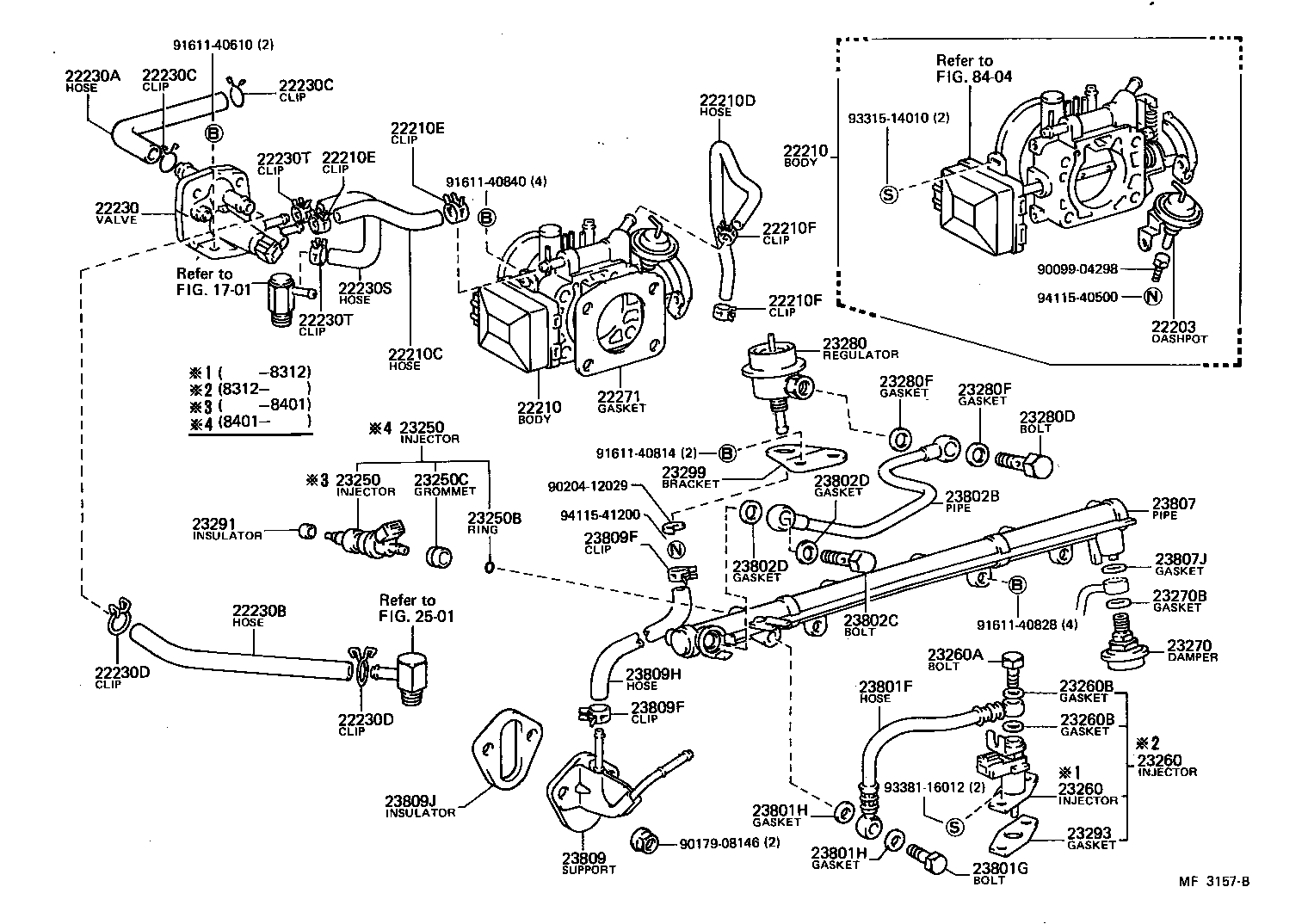 22271-70010 GASKET, THROTTLE BODY product image