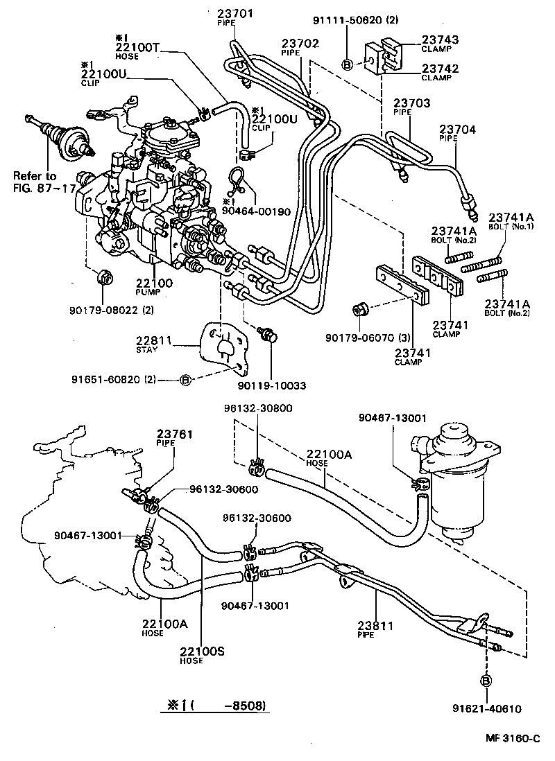 22100-64560 PUMP ASSY, INJECTION OR SUPPLY product image
