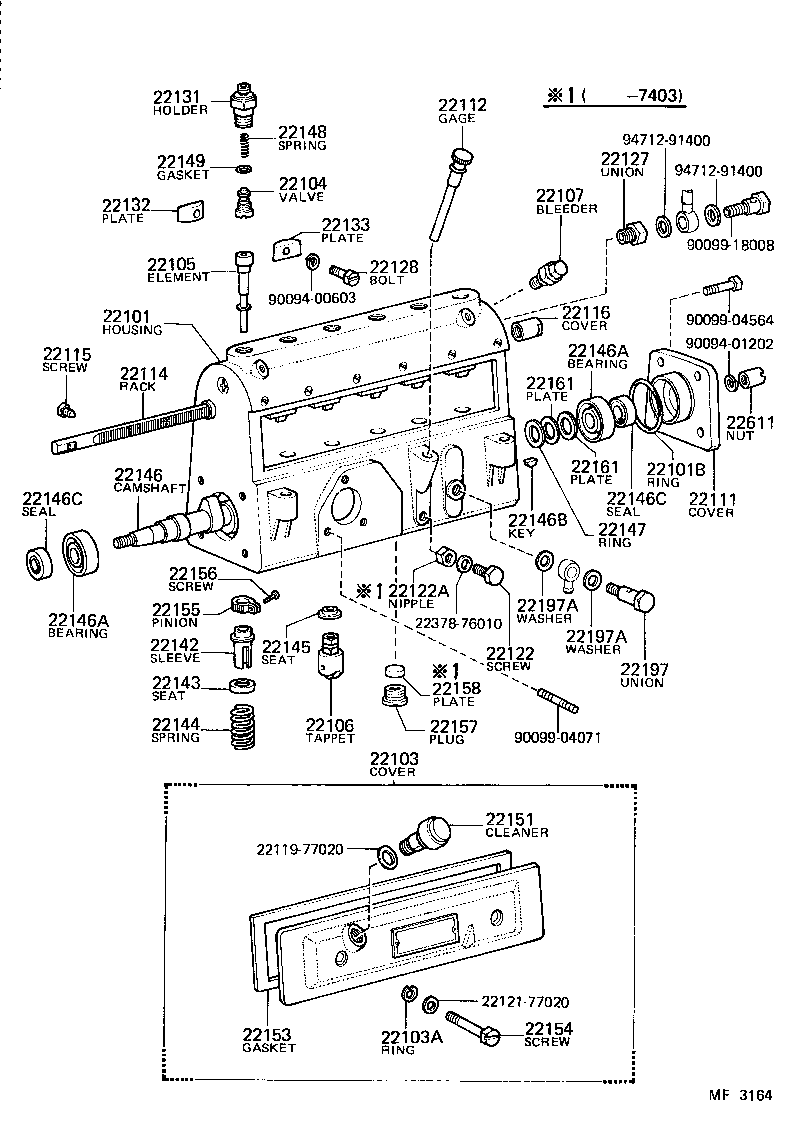 22145-77020 SEAT, SPRING, LOWER product image