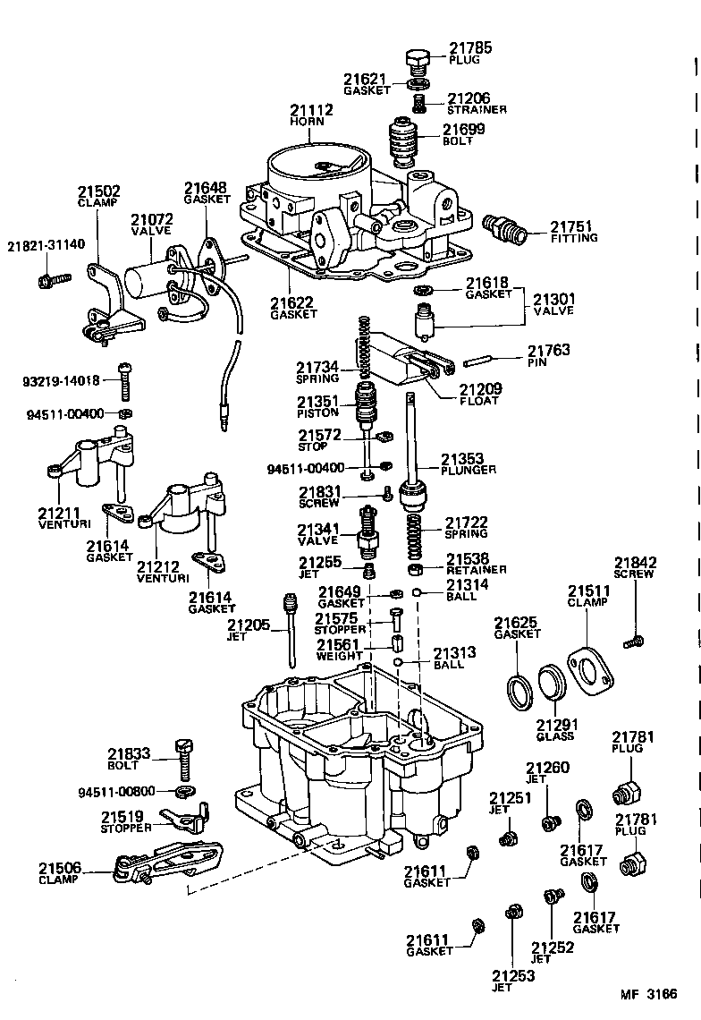 21406-60071 LEVER, THROTTLE product image