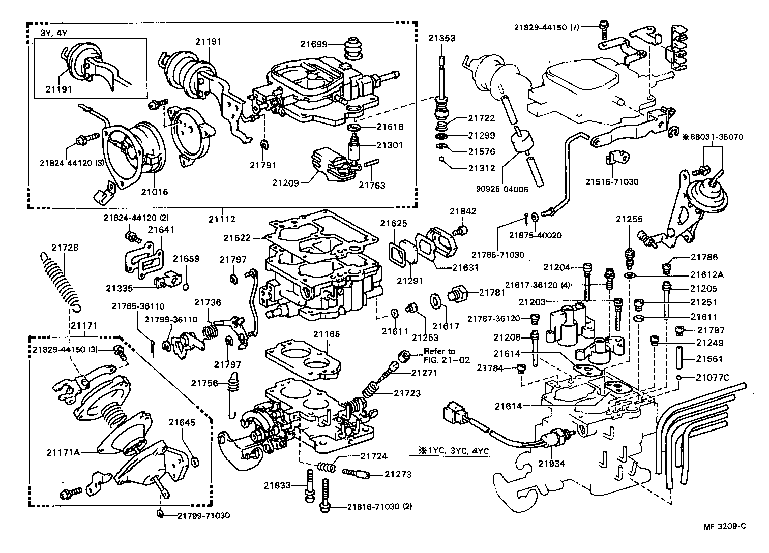 21272-71030 SCREW, THROTTLE ADJUSTING product image