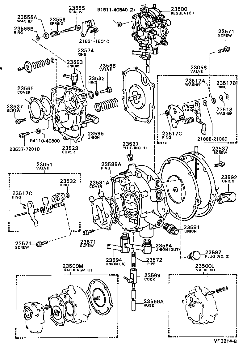 23592-73020 UNION, NO.4, WATER HOSE product image