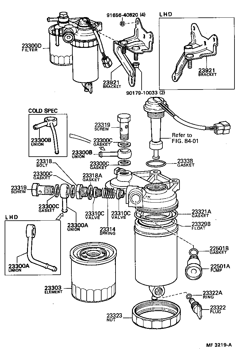 23921-35110 SUPPORT, FUEL FILTER product image
