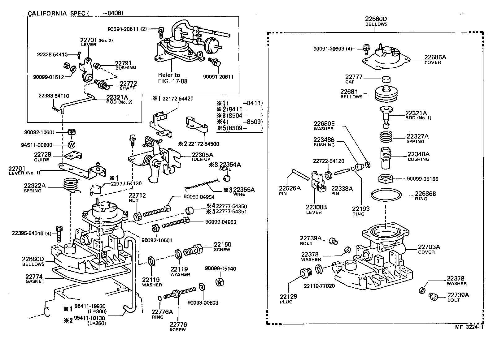 22178-54411 BRACKET(FOR INJECTION PUMP ASSY) product image
