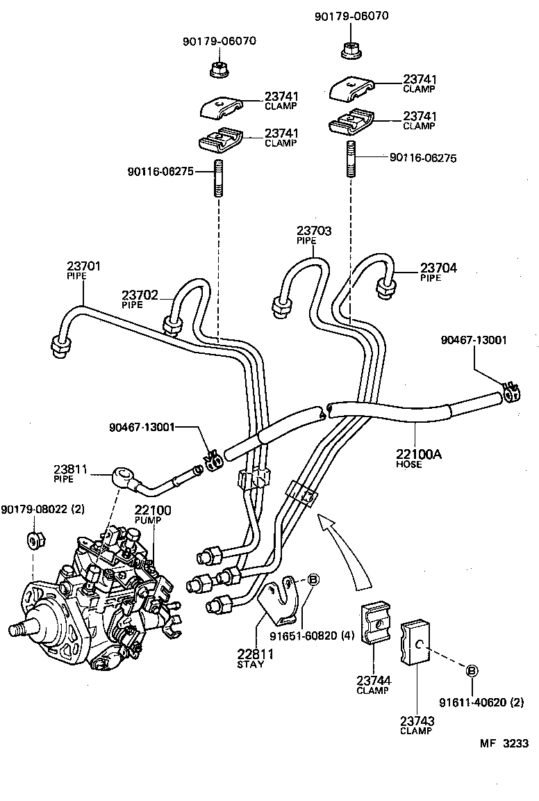 22100-54310 PUMP ASSY, INJECTION OR SUPPLY product image