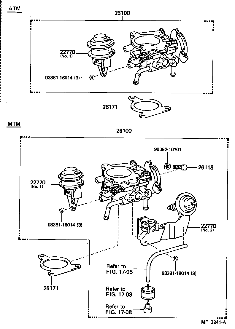 26100-54080 VENTURI ASSY product image