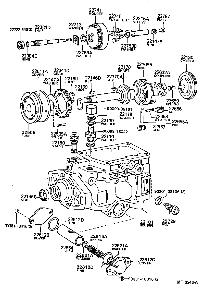 22145-54170 SEAT, SPRING, LOWER product image