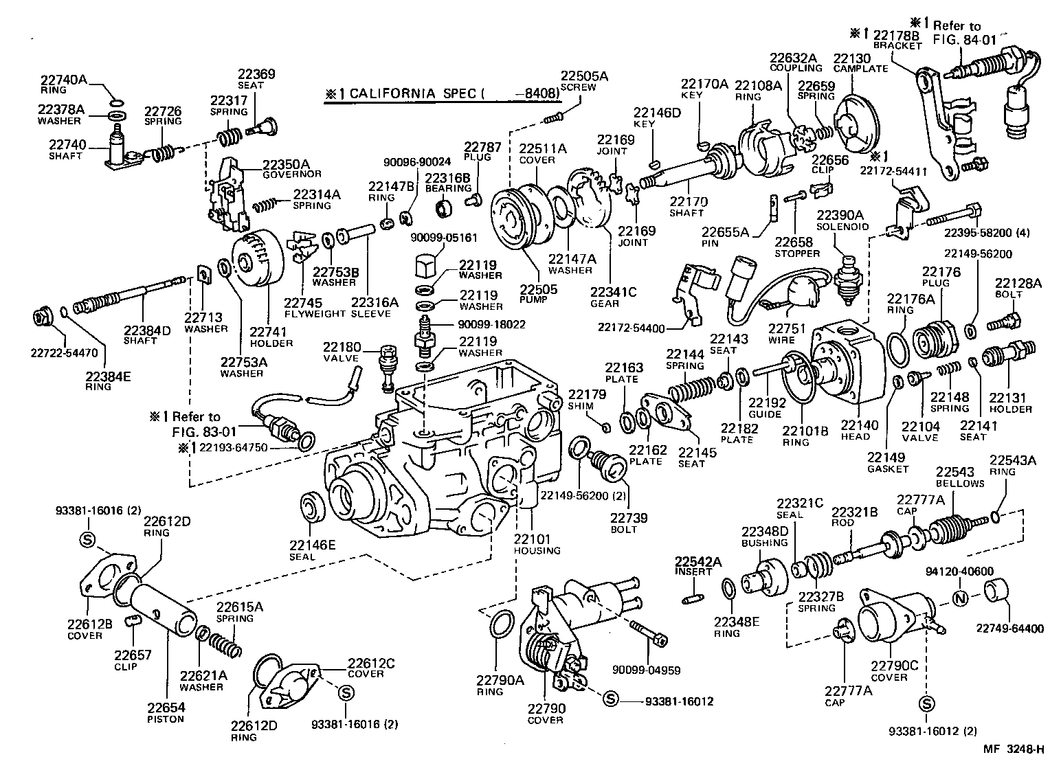 22178-54411 BRACKET(FOR INJECTION PUMP ASSY) product image