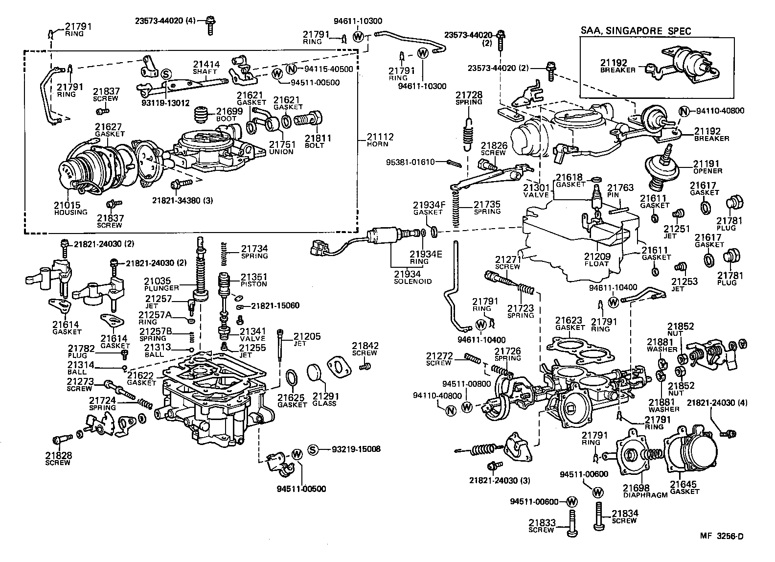 21015-41260 HOUSING SUB-ASSY, COIL product image