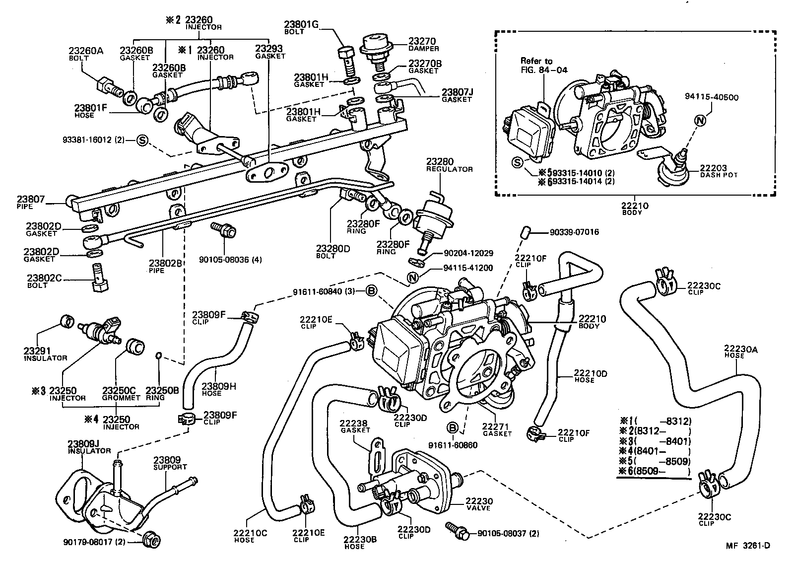 22210-42040 BODY ASSY, THROTTLE product image
