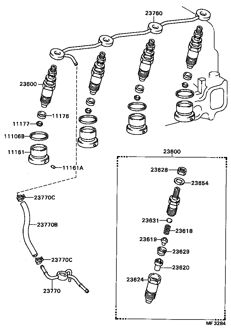 11161-54020 CHAMBER, COMBUSTION product image