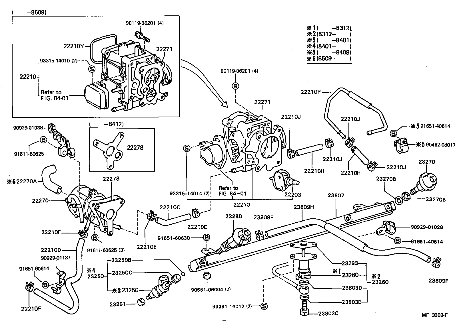 22210-43290 BODY ASSY, THROTTLE product image