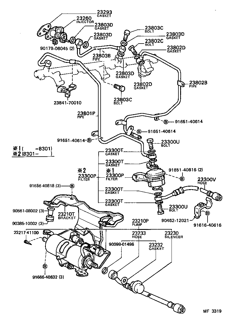 23250-34030 INJECTOR ASSY, FUEL product image