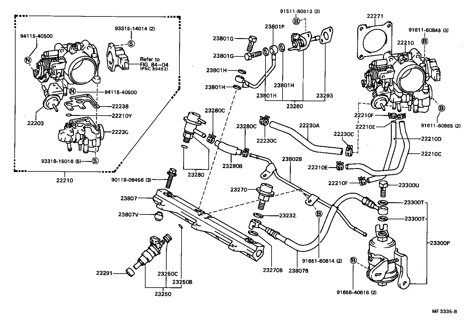 22210-74101 BODY ASSY, THROTTLE product image