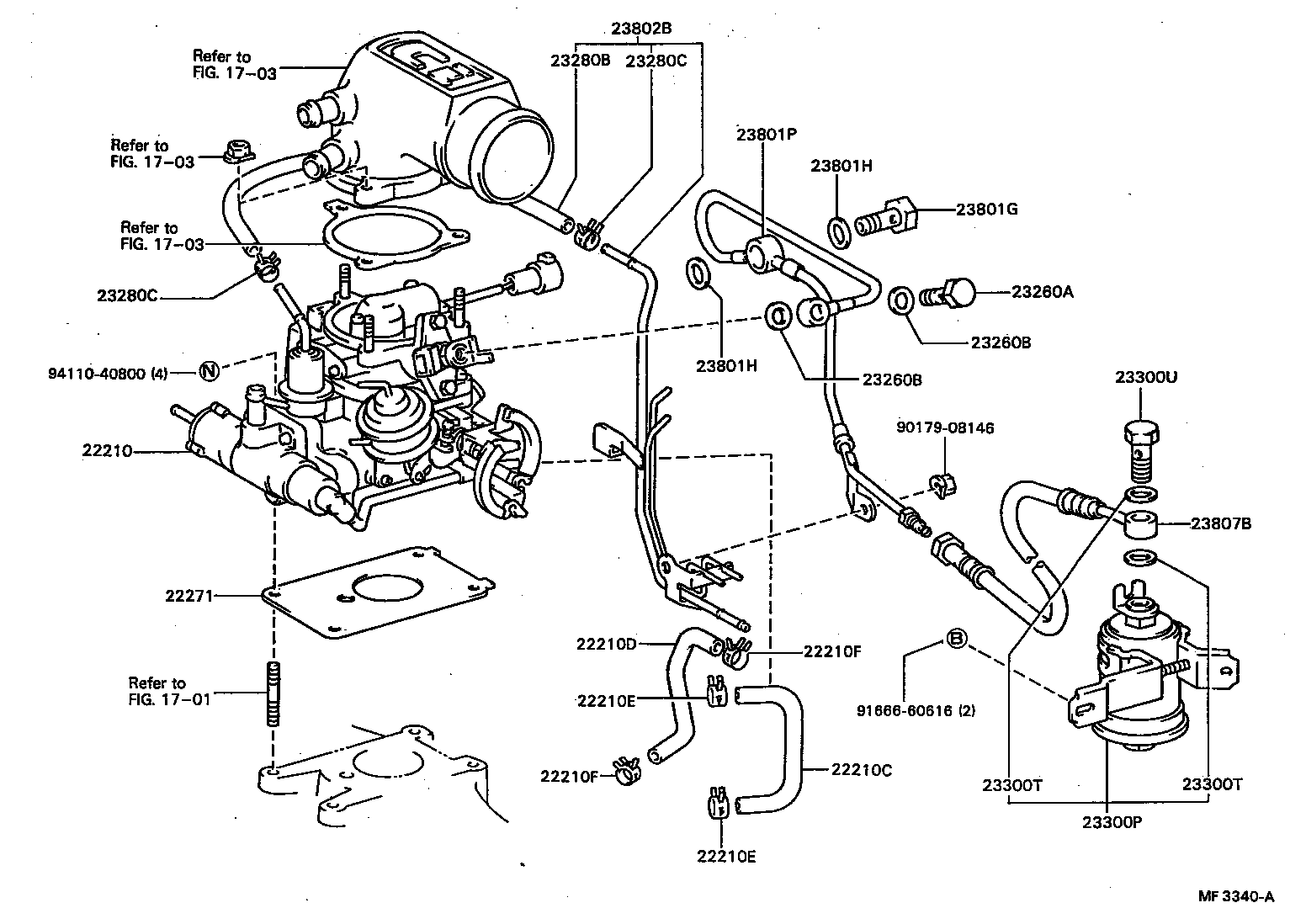 23209-63010 INJECTOR ASSY, FUEL product image