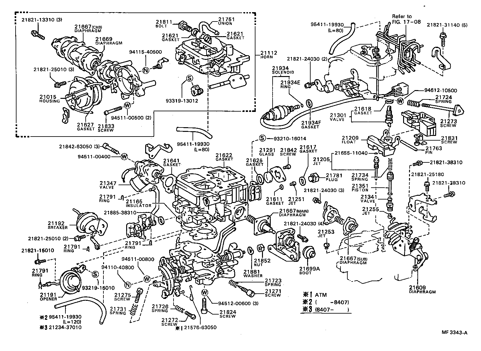 21015-63090 HOUSING SUB-ASSY, COIL product image
