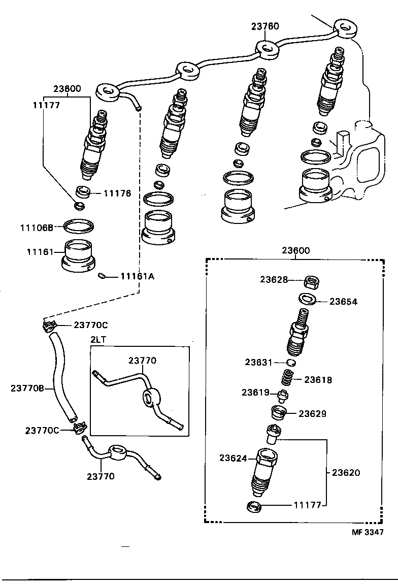 11106-54080 CHAMBER, COMBUSTION product image