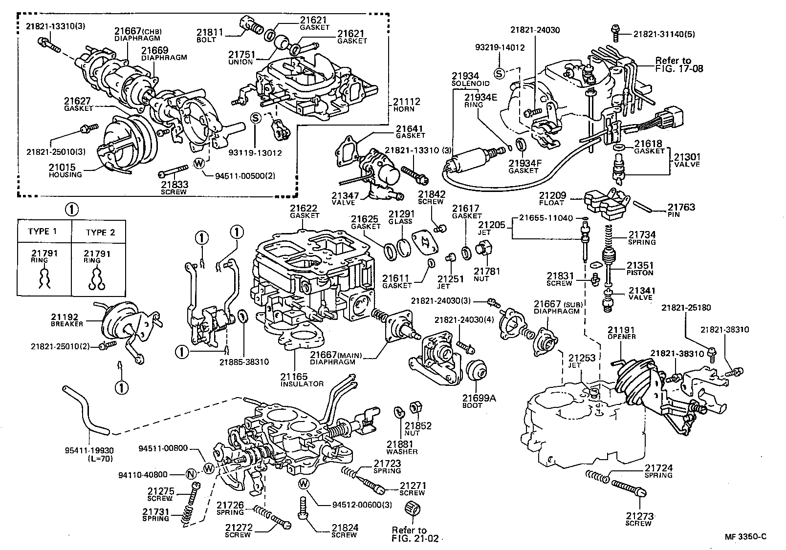 21015-72162 HOUSING SUB-ASSY, COIL product image