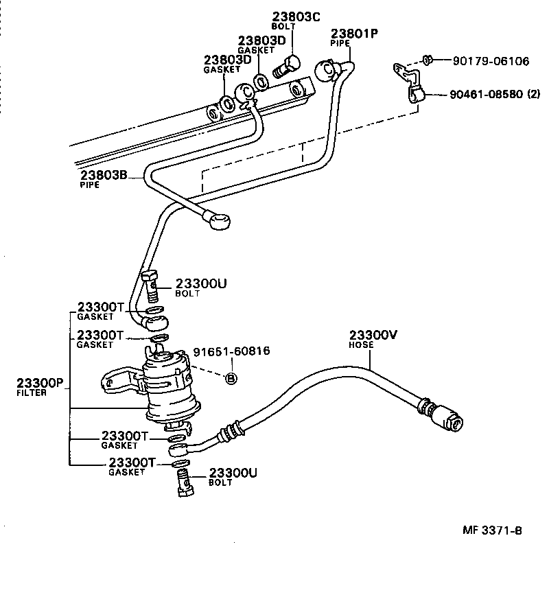 22271-88300 GASKET, THROTTLE BODY product image