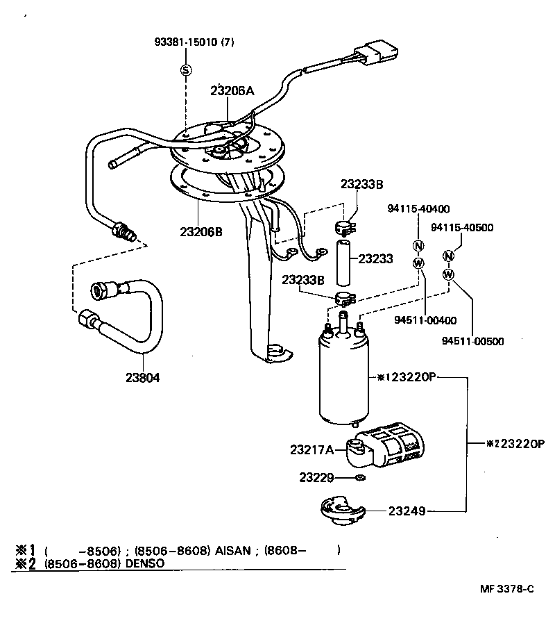 22271-88300 GASKET, THROTTLE BODY product image