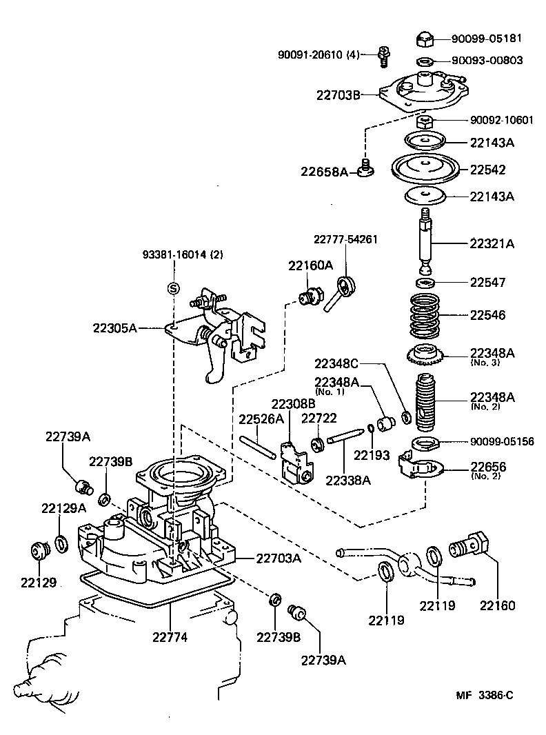 22104-54070 VALVE SUB-ASSY, INJECTION PUMP DELIVERY product image