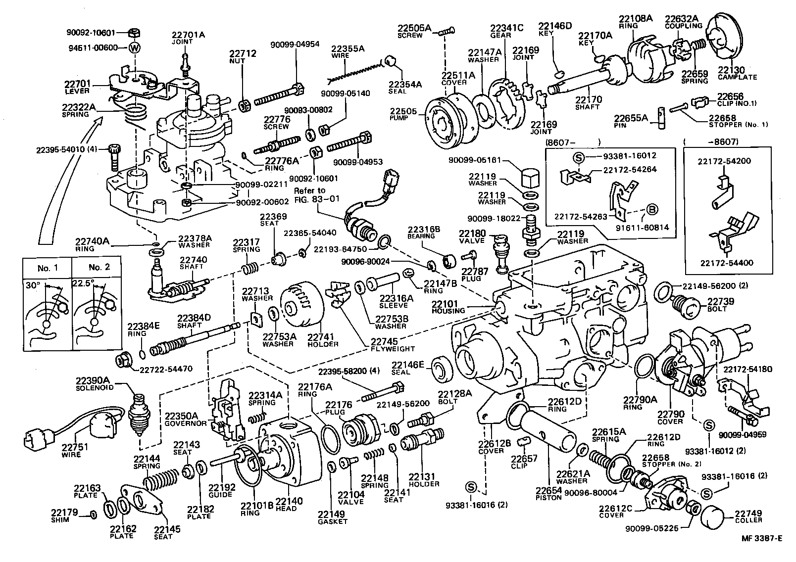22178-54620 BRACKET(FOR INJECTION PUMP ASSY) product image