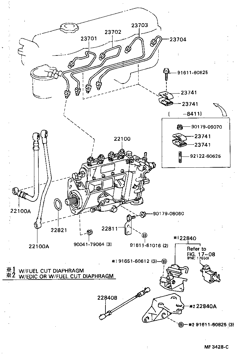 22100-58291 PUMP ASSY, INJECTION OR SUPPLY product image
