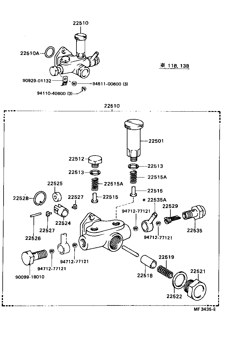 22502-56041 HOUSING SUB-ASSY, FUEL product image