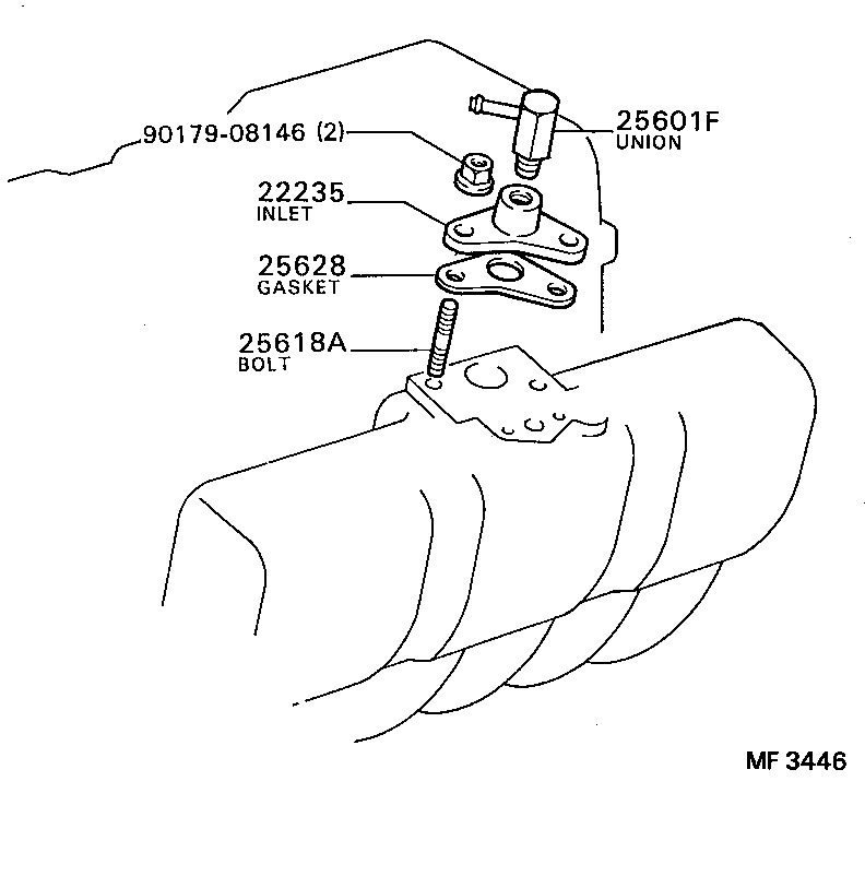 25870-71021 MODULATOR ASSY, EGR VACUUM product image