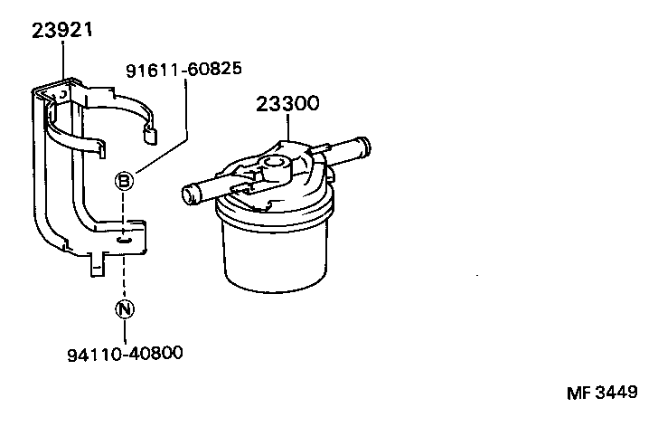 23333-78010 SPRING, FILTER ELEMENT SET product image