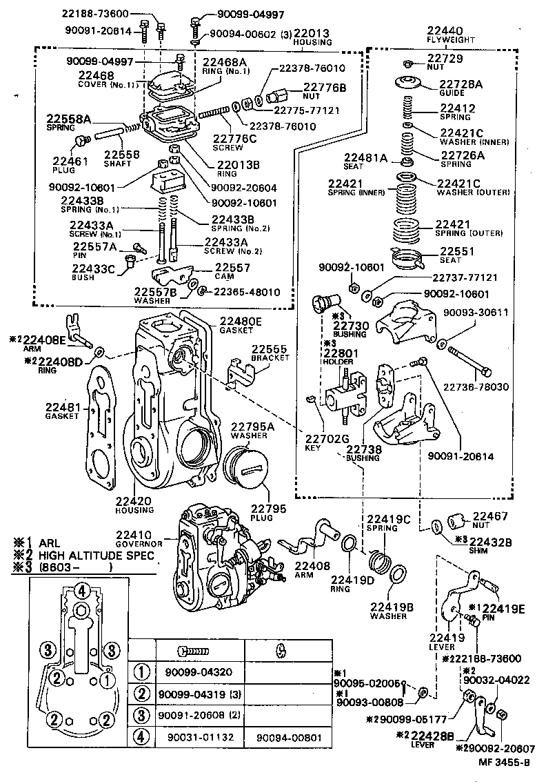 22013-78070 HOUSING SUB-ASSY, FULLROAD STOPPER product image
