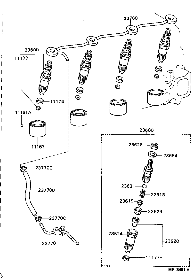 11106-54080 CHAMBER, COMBUSTION product image