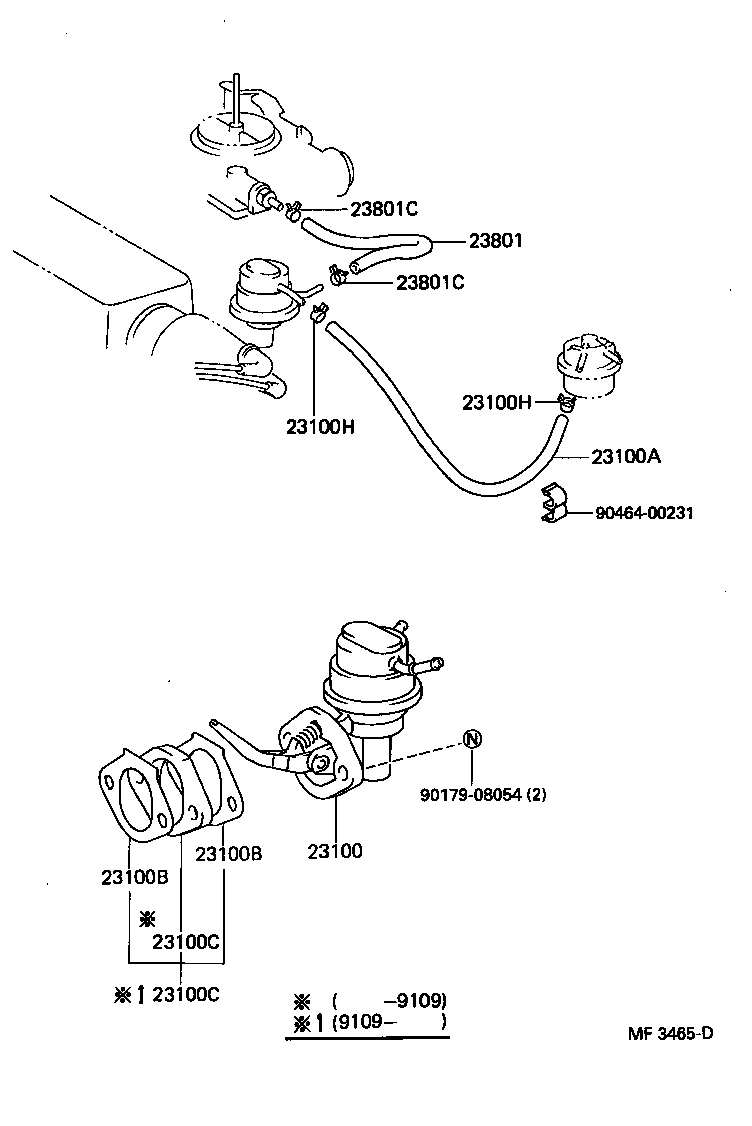 23100-11081 PUMP ASSY, FUEL product image