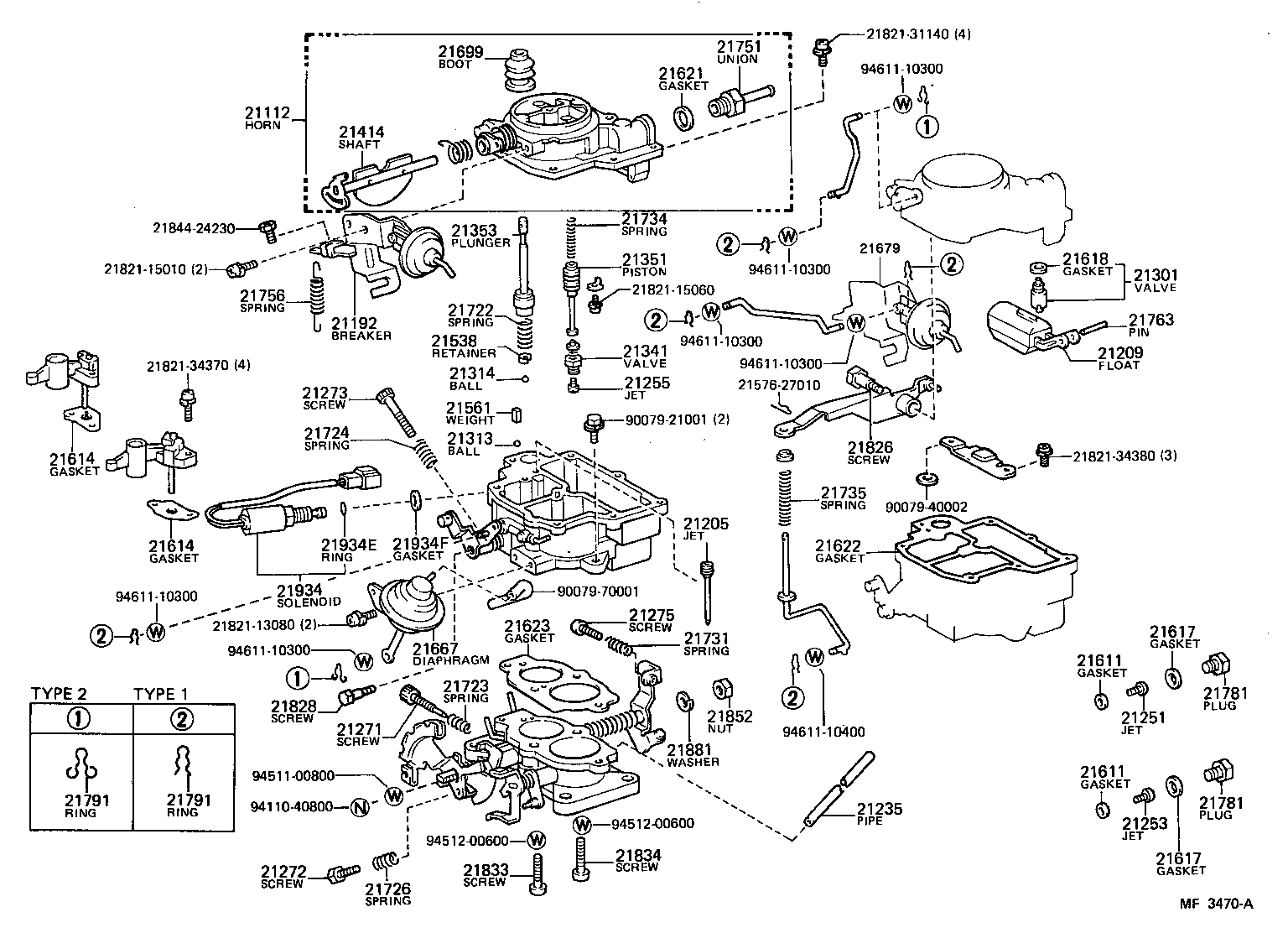 21273-11090 SCREW, THROTTLE ADJUSTING product image