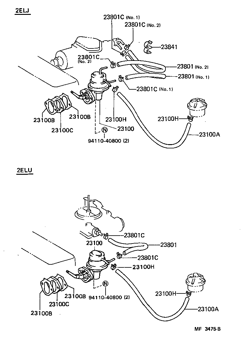 23100-11033 PUMP ASSY, FUEL product image