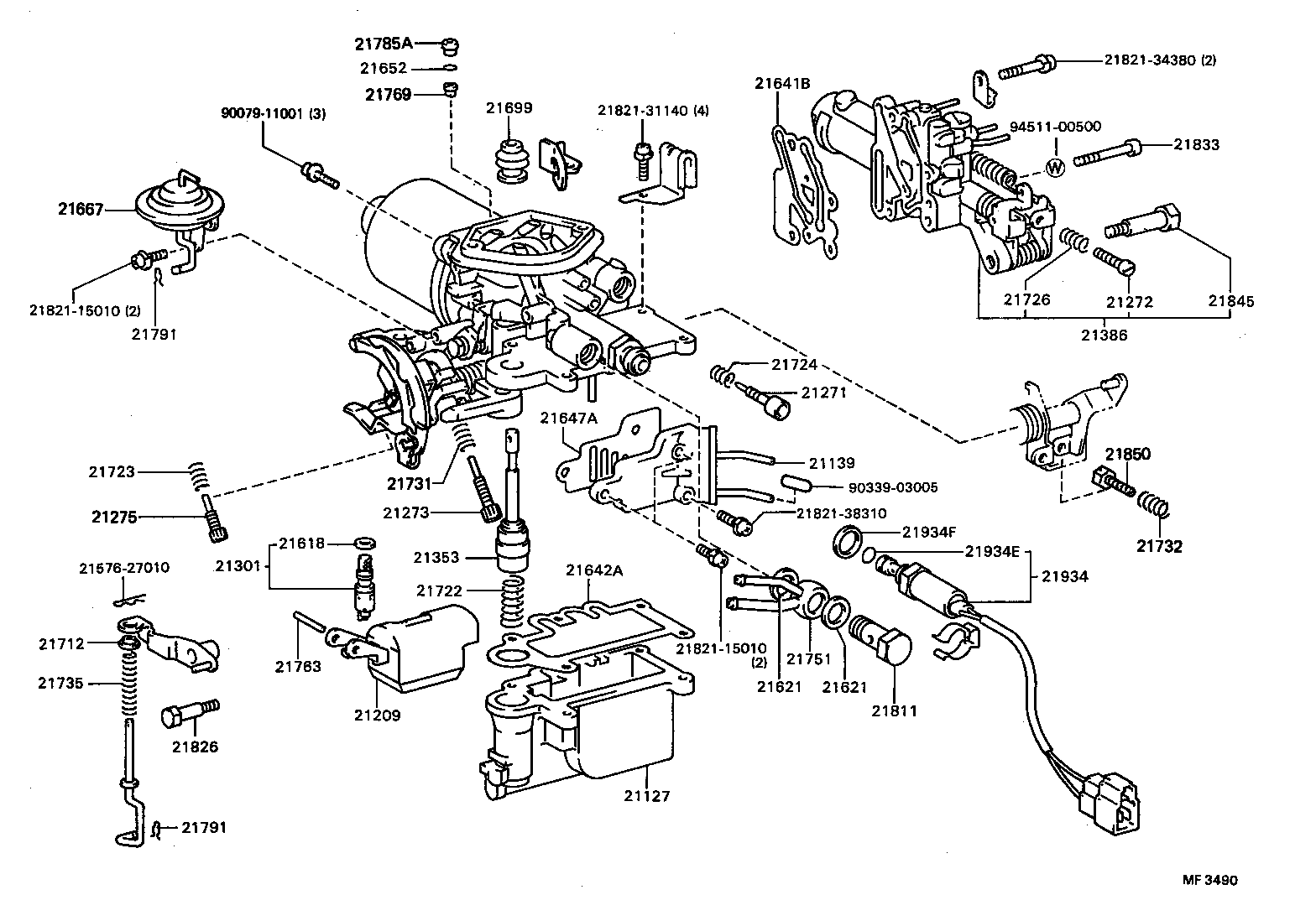 21273-14130 SCREW, THROTTLE ADJUSTING product image
