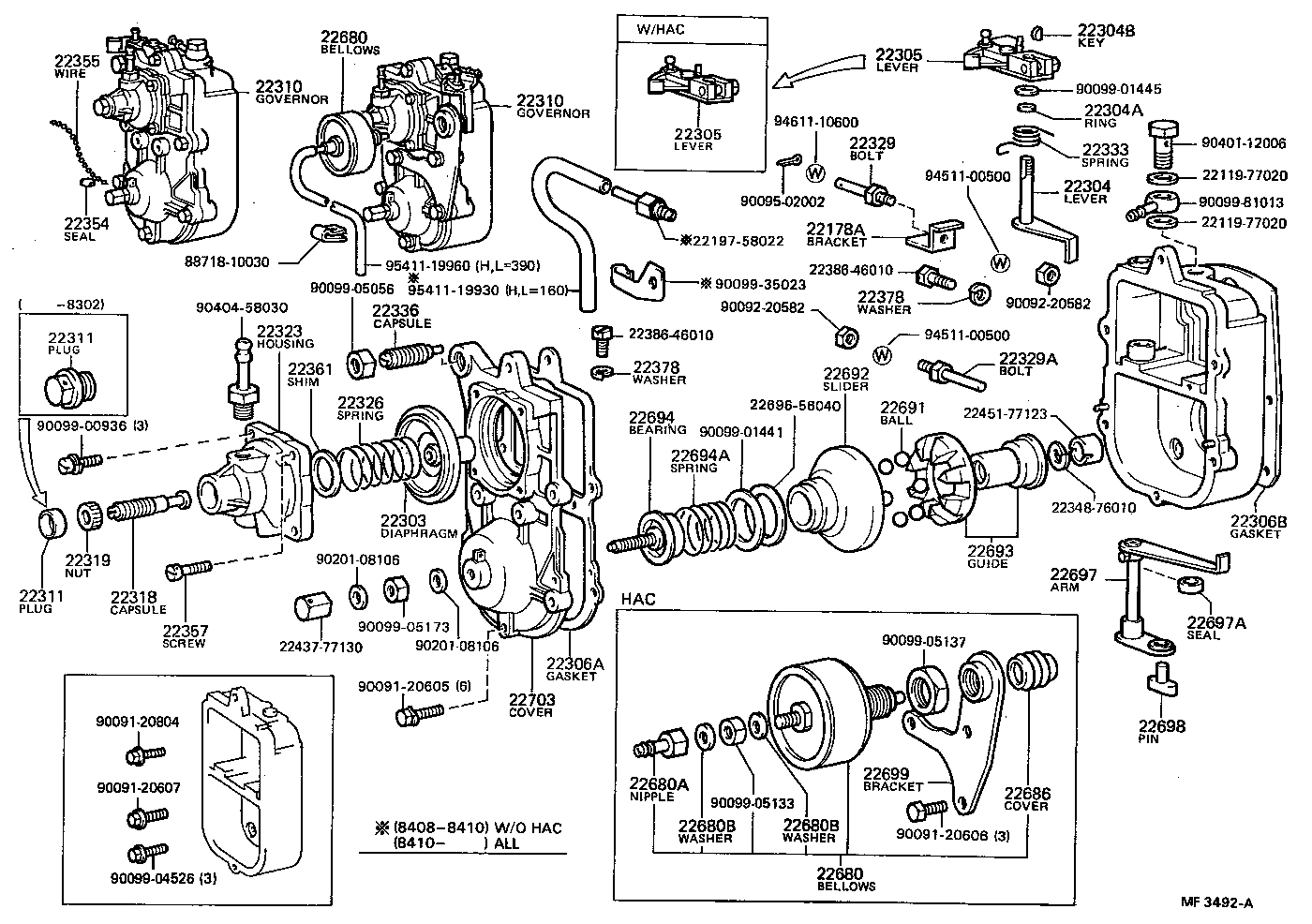 22320-58071 GOVERNOR ASSY, INJECTION PUMP product image