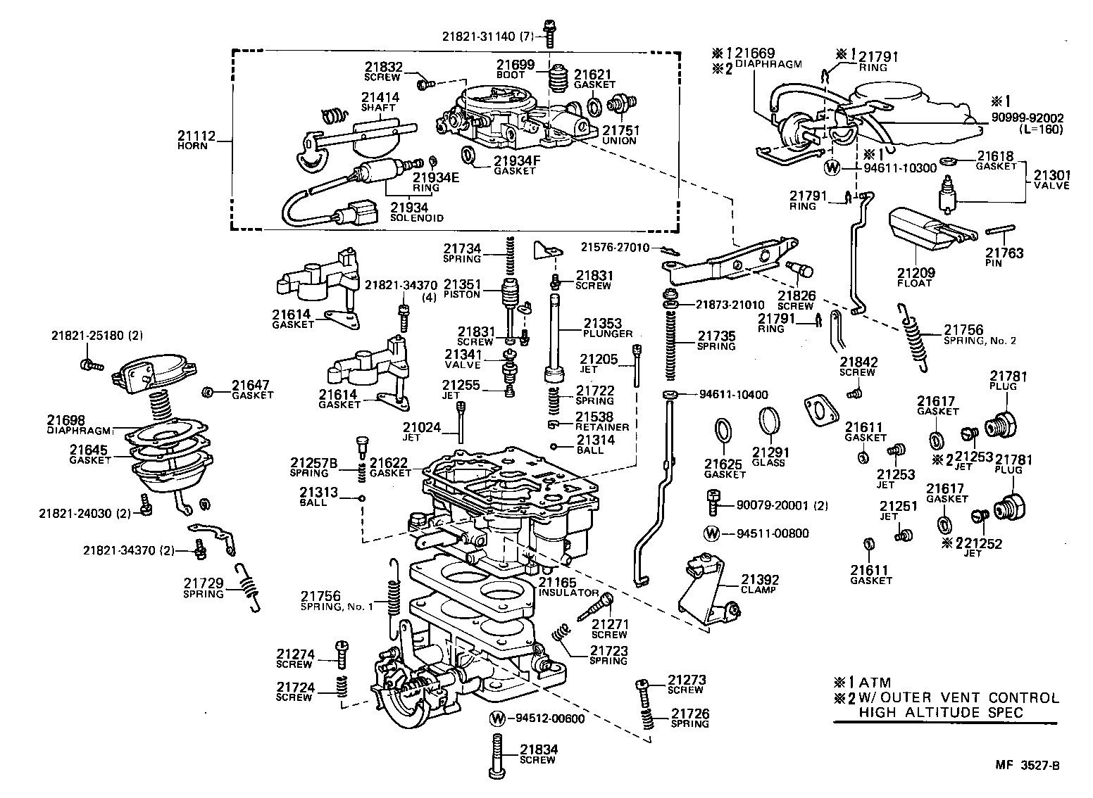 21062-61251 SOLENOID, THROTTLE VALVE product image