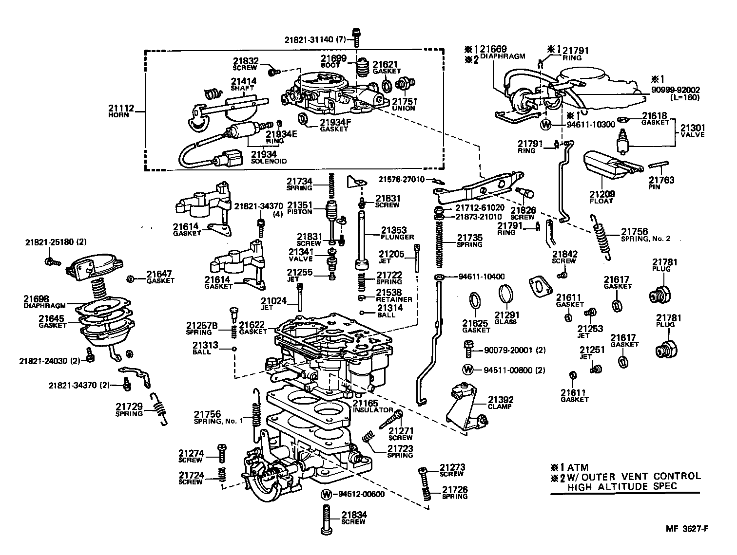 21781-13011 RING, SNAP, NO.1(FOR CARBURETOR LINK) product image