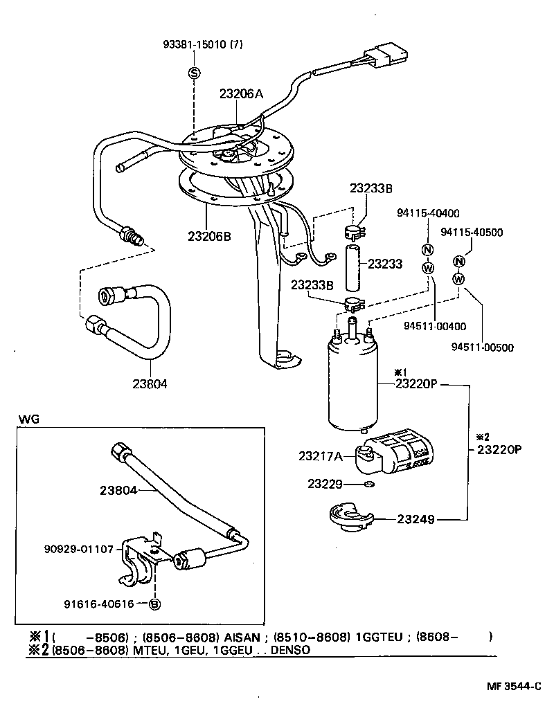 22210-70190 BODY ASSY, THROTTLE product image