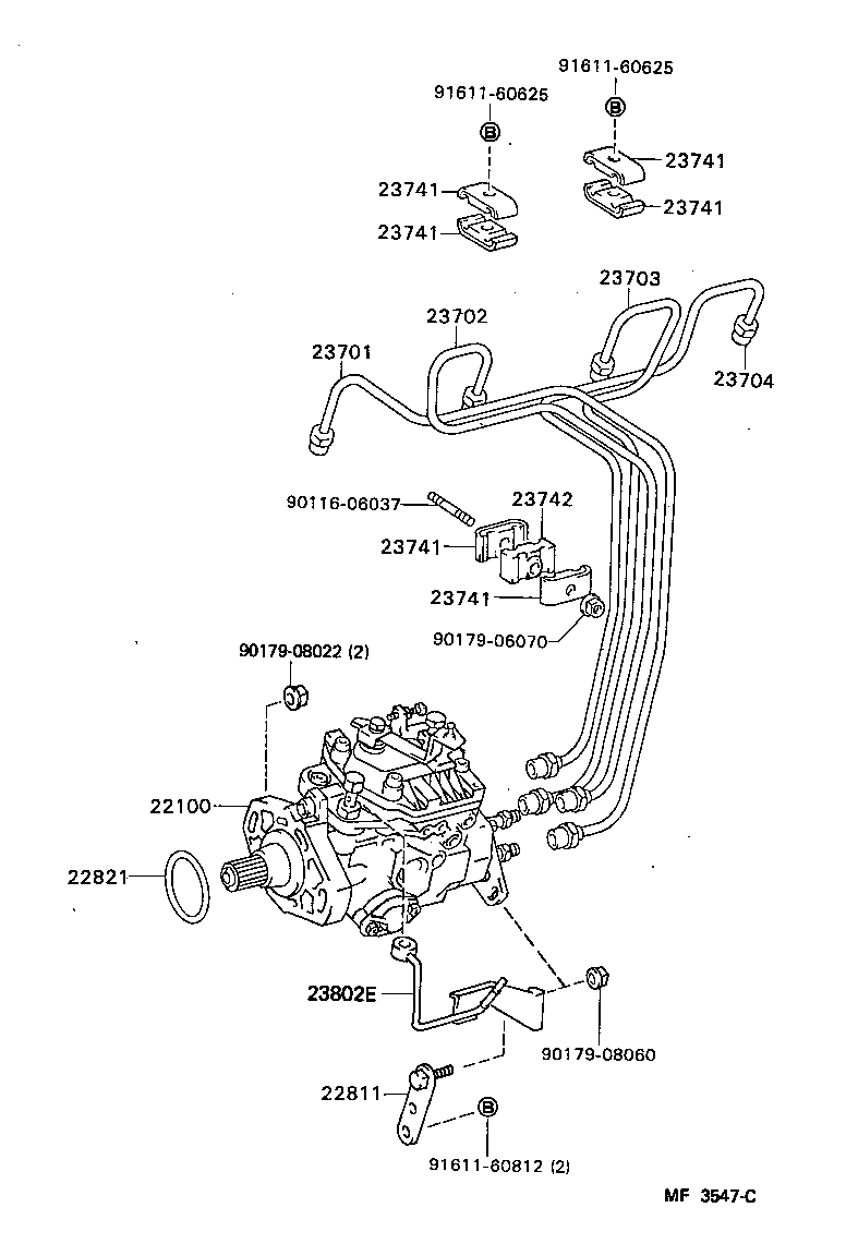 22100-68180 PUMP ASSY, INJECTION OR SUPPLY product image