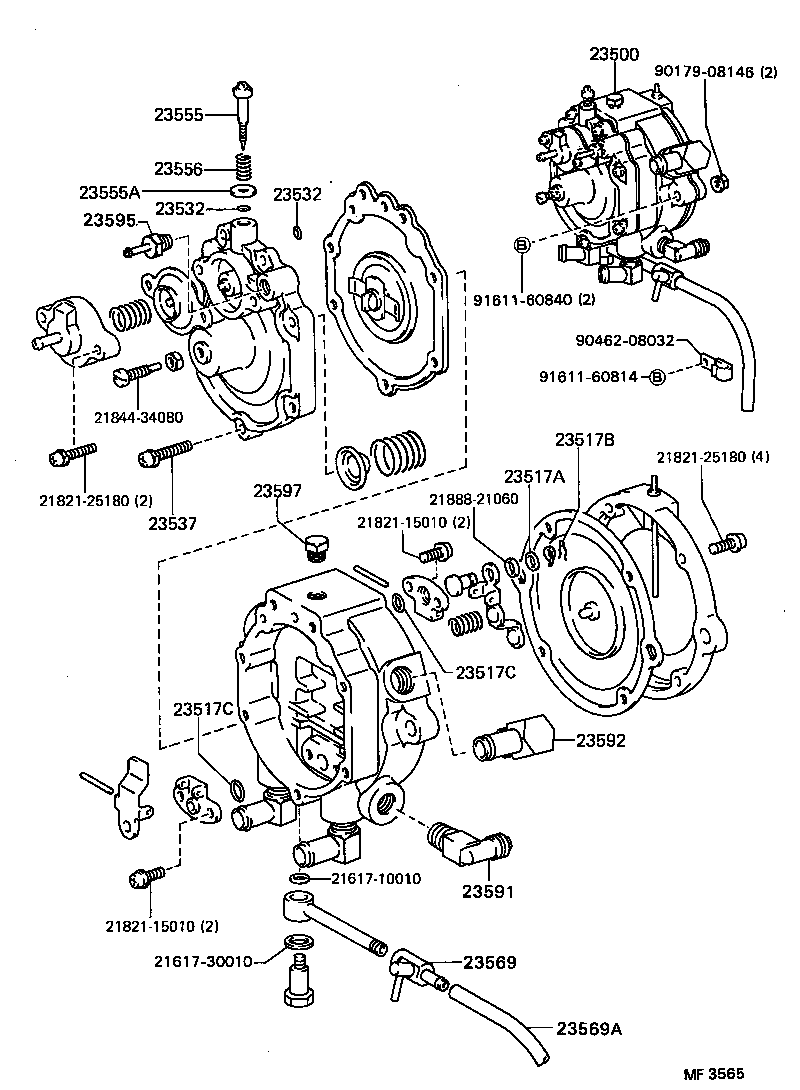 23500-73060 REGULATOR ASSY, LPG(CNG) product image