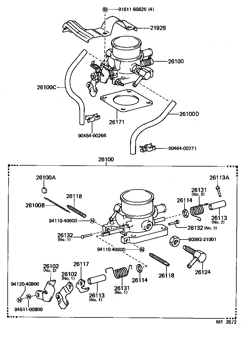 21928-68010 SUPPORT, THROTTLE WIRE product image